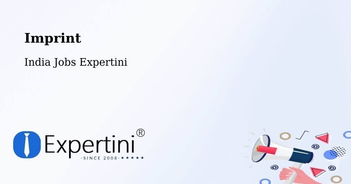 Imprint - India Jobs Expertini